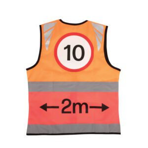 Reflector Two Tone Warning Tabard by Hy Equestrian