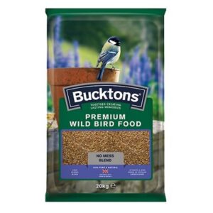 Bucktons Premium Wild Bird Seed Mix 20kg Click & Collect 