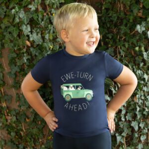 Ewe-Turn Ahead T-Shirt by Little Knight 