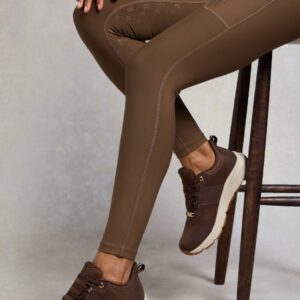 Holland Cooper Burghley Waterproof Trainer -Chestnut