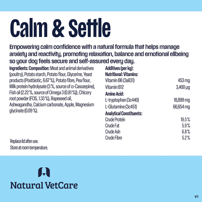 Natural VetCare Calm & Settle 225g by NAF - Image 3