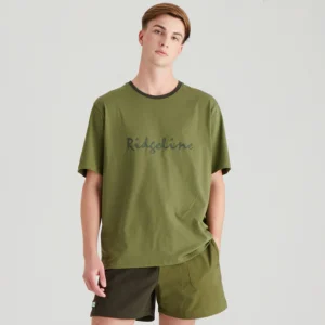 Ridgeline Signature T-Shirt Fern Green -Men's 
