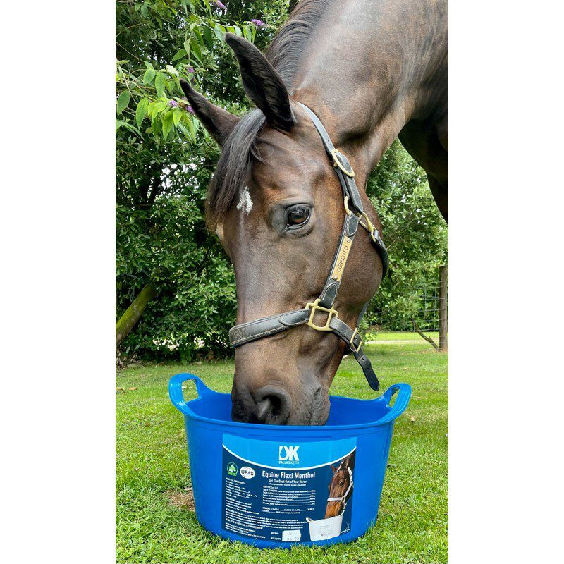 DK Equine Menthol Flexi Tub Feed 12.5kg Click & Collect