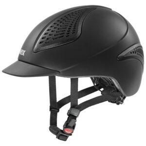 Uvex Exxential III Black Matt Peaked Helmet