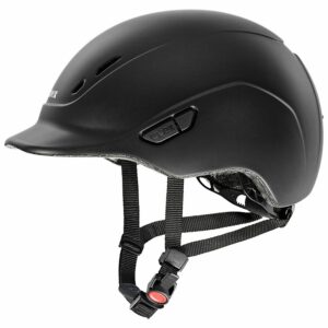 Uvex Kidoxx Black Matt Peaked Helmet
