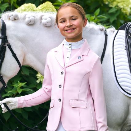 Kid's Competition Jacket IRHBasic Glam -Candy Floss by Imperial Riding