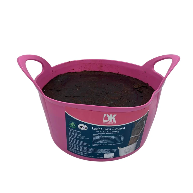 DK Equine Turmeric Flexi Tub Feed 12.5kg Click & Collect - Image 2