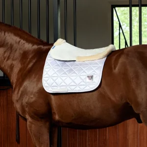 Weatherbeeta Memory Foam Comfort Fleece Edged Half Pad