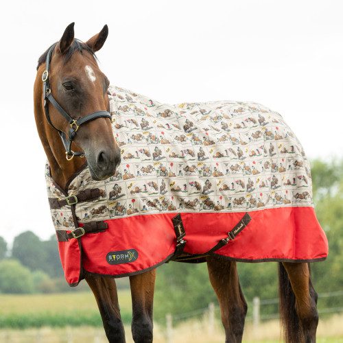 Comic Chaos 0 Turnout Rug -Thelwell Collection by StormX Original