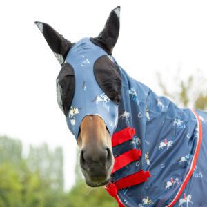 Lycra Competition Ready Fly Mask by Hy Equestrian