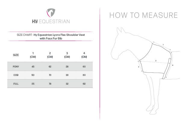 Hy Equestrian Lycra Shoulder Vest - Image 3