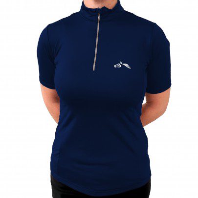 Gallop Short Sleeve Zipped Neck Base Layer - Image 5