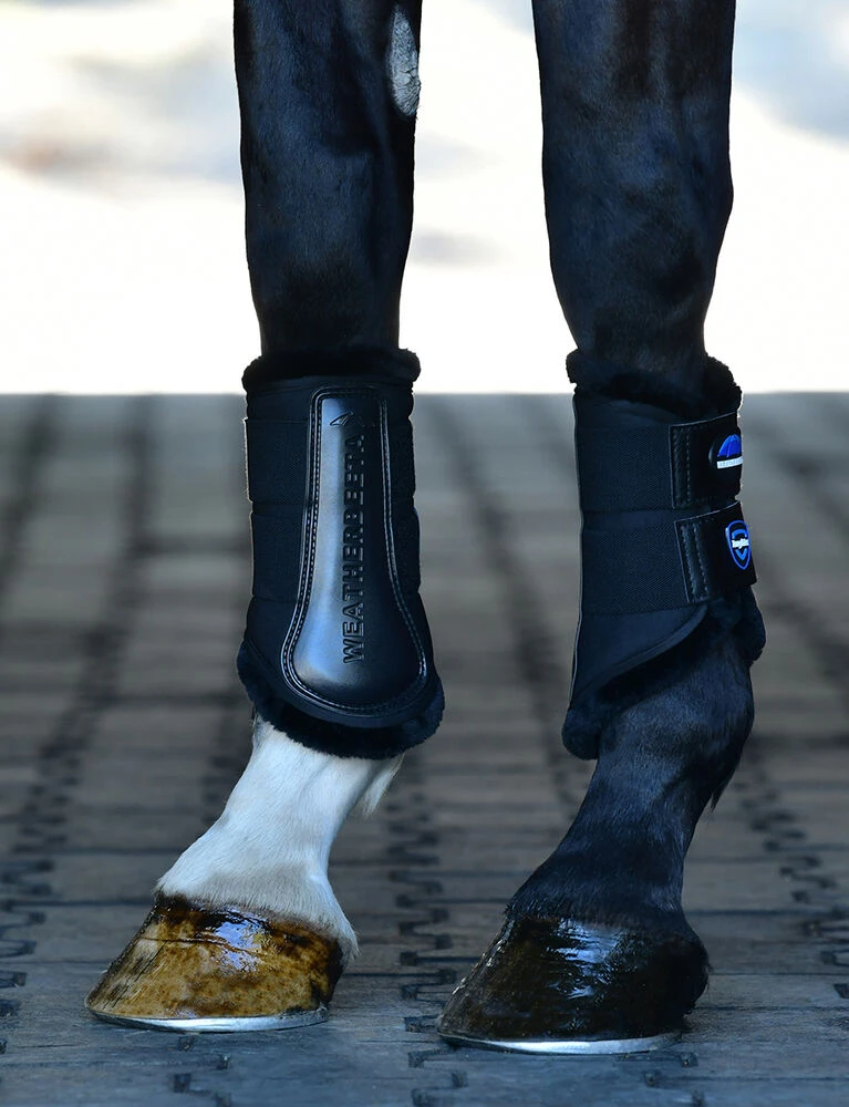 Weatherbeeta Comfy Fleece Brushing Boots -Tough-Tec