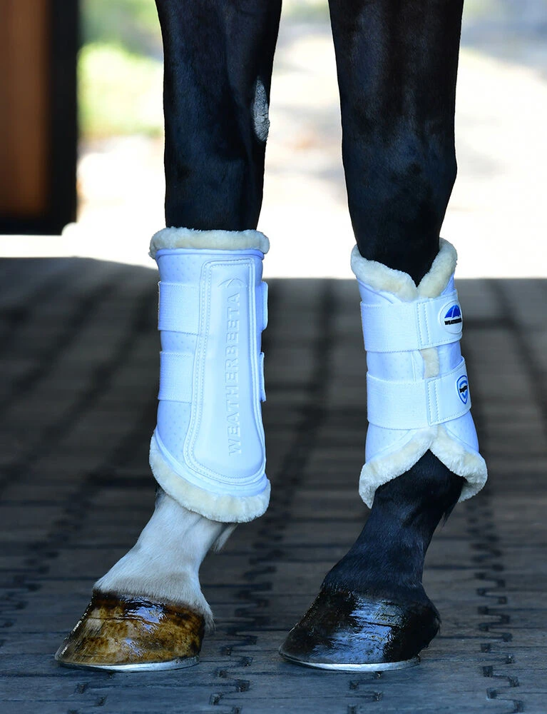 Weatherbeeta Comfy Fleece Brushing Boots -Tough-Tec - Image 2