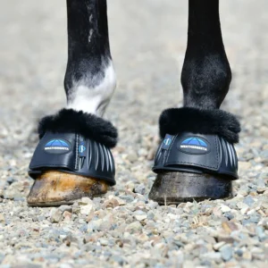 Weatherbeeta Prime Fleece Trim Rubber Bell Boots