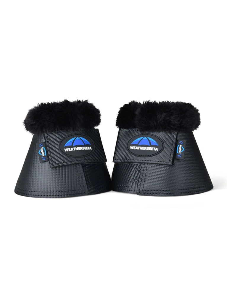 Weatherbeeta Fleece Trim Bell Boots -Tough-Tec - Image 3