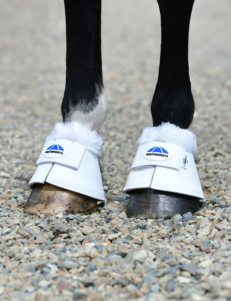 Weatherbeeta Fleece Trim Bell Boots -Tough-Tec - Image 2