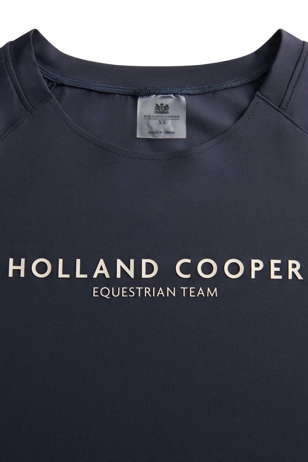 Chiltern Crew Tee -Ink Navy by Holland Cooper - Image 6