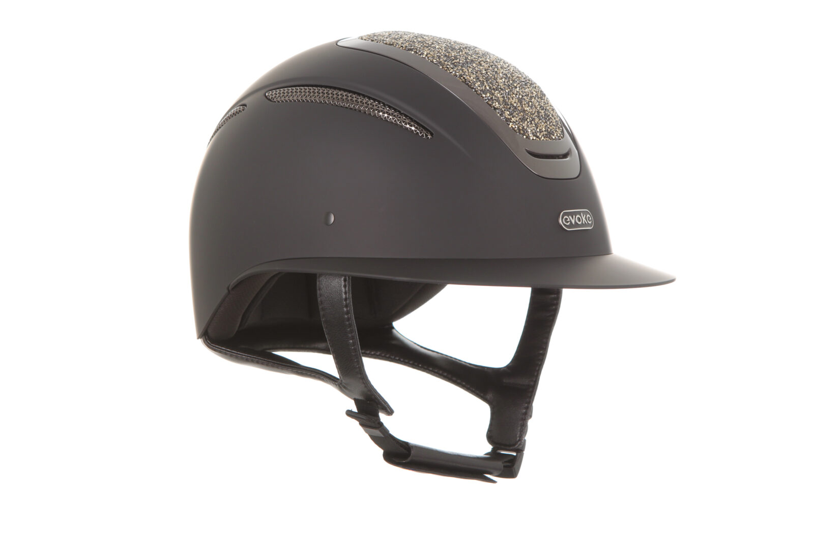Wide Peak Black/Gold Crystal
