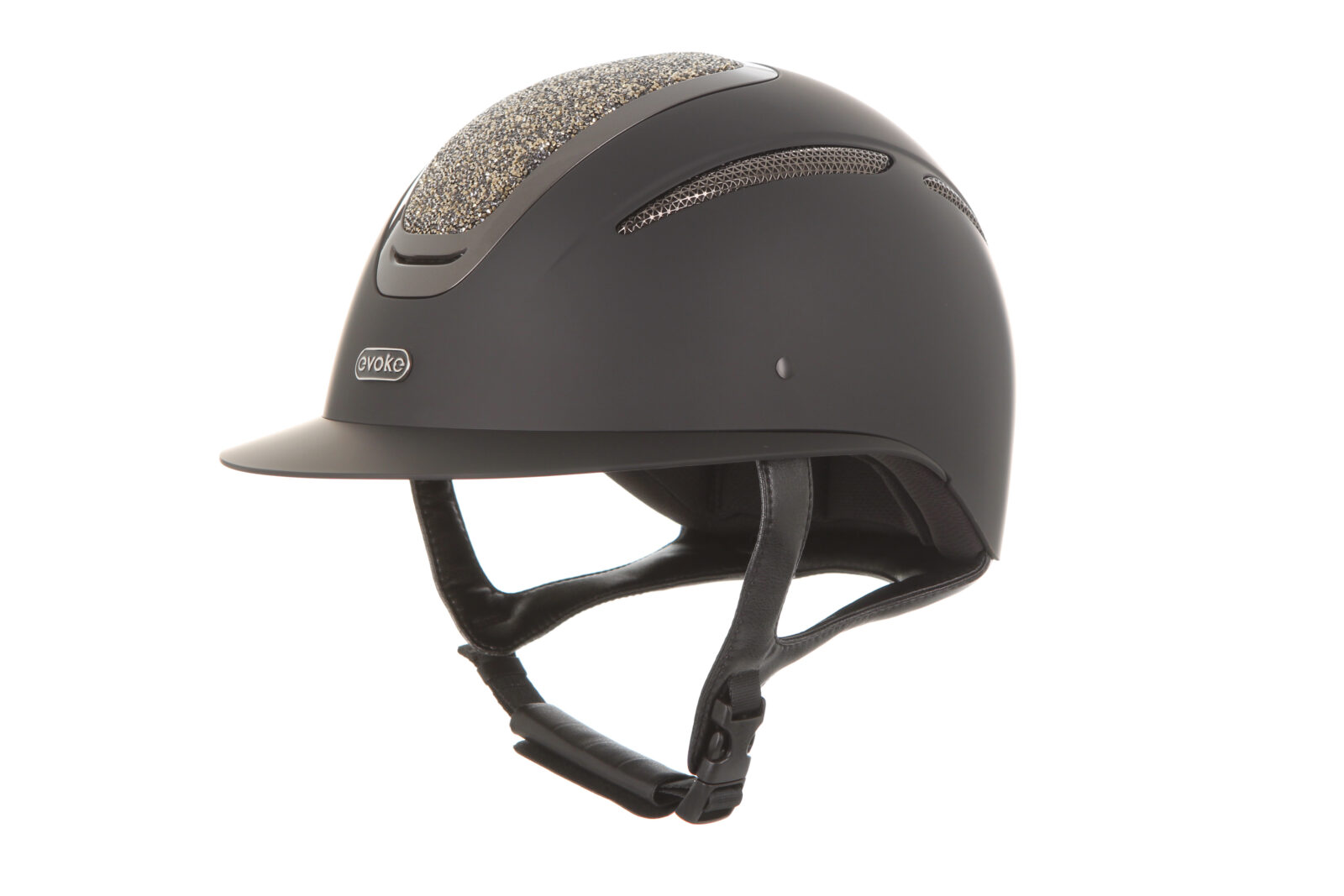 Wide Peak Black/Gold Crystal