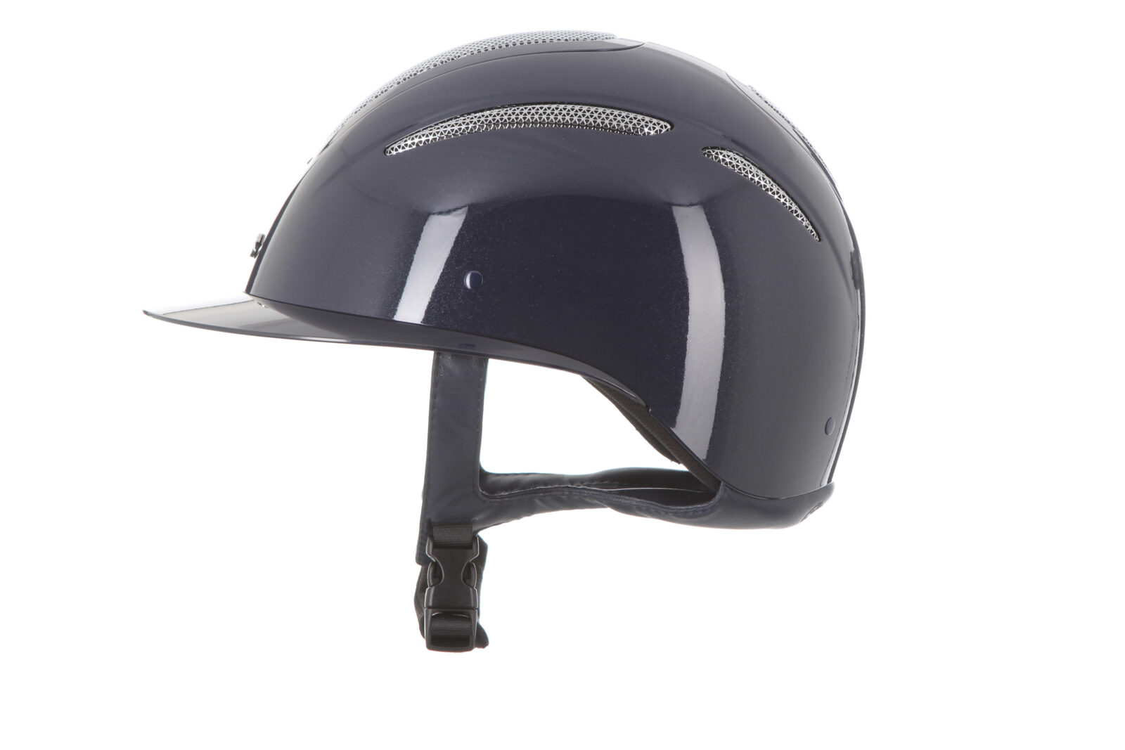 Navy Metallic/Silver Chrome