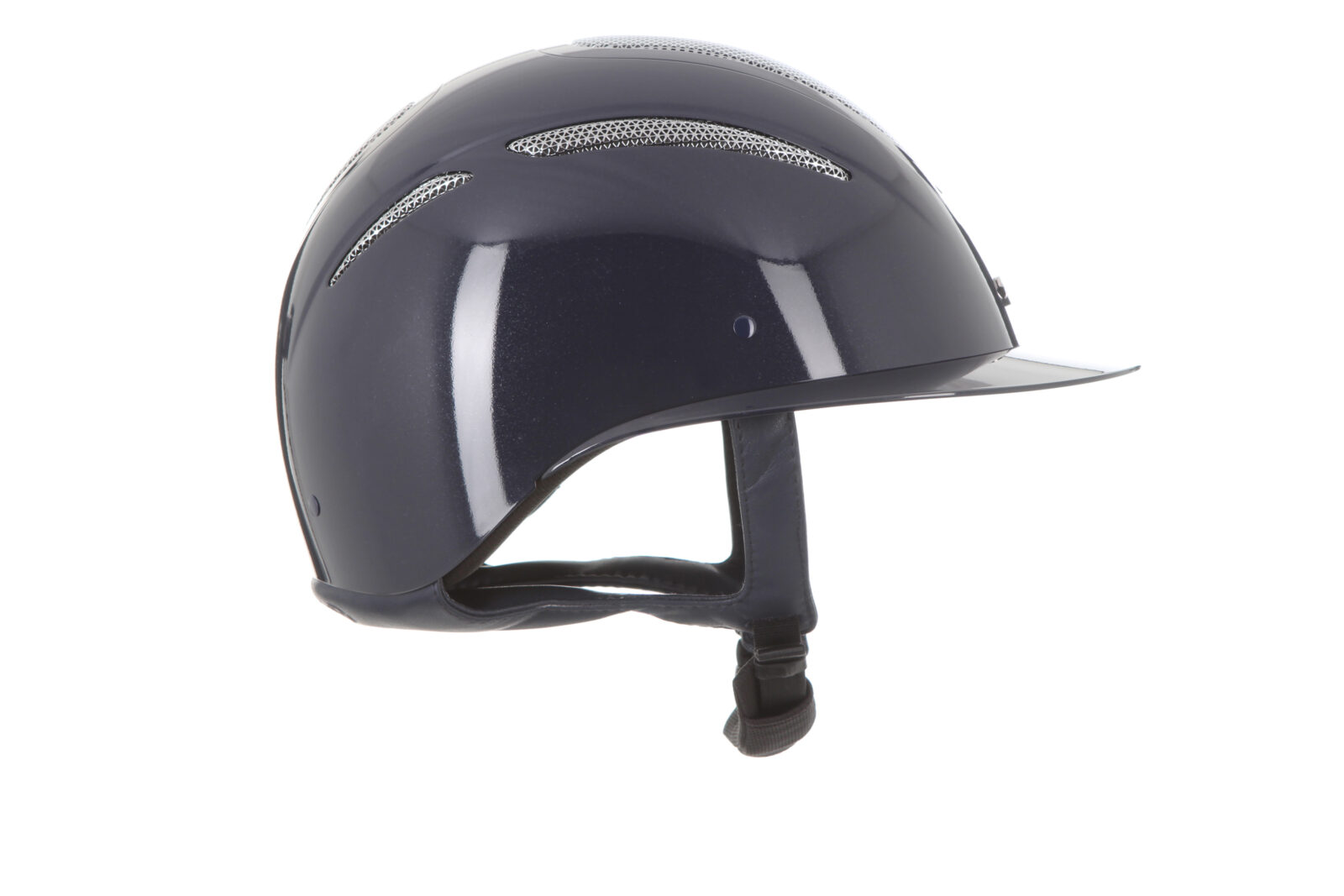 Navy Metallic/Silver Chrome