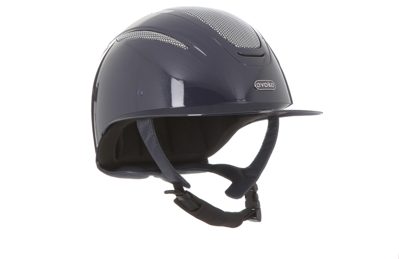 Navy Metallic/Silver Chrome