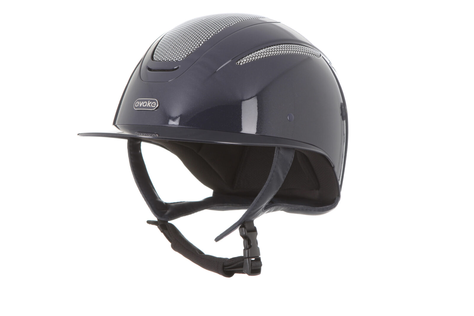 Navy Metallic/Silver Chrome