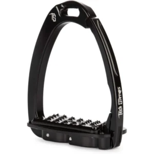 Venice Flat Evo Black/Black Safety Stirrups by Tech Stirrups