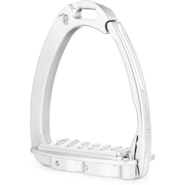 Venice Flat Evo Silver/Silver Safety Stirrups by Tech Stirrups