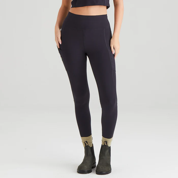 Ridgeline Infinity Leggings Black Print -Women's - Image 4