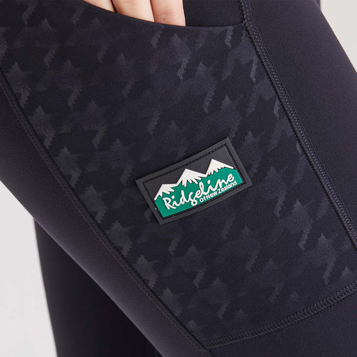 Ridgeline Infinity Leggings Black Print -Women's - Image 2