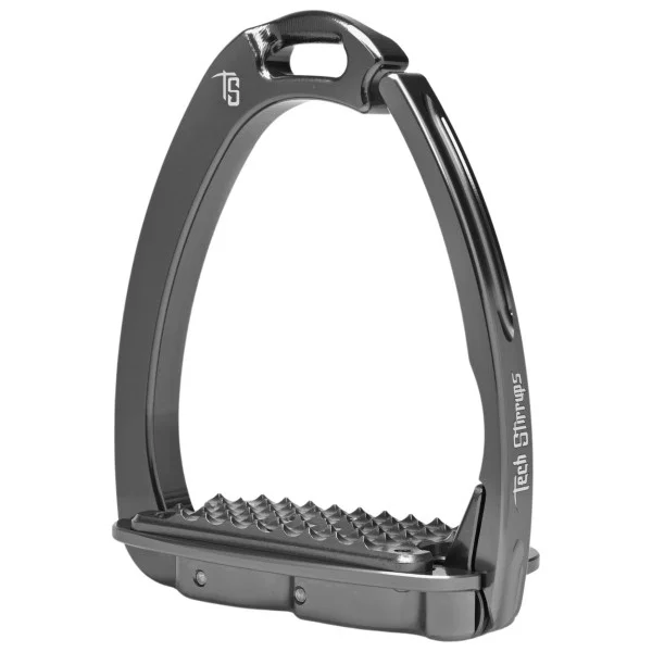 Venice Sloped Evo Titanium/Titanium Safety Stirrups by Tech Stirrups