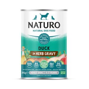 Naturo Adult Grain & Gluten Free Duck 390g x 12 Click & Collect