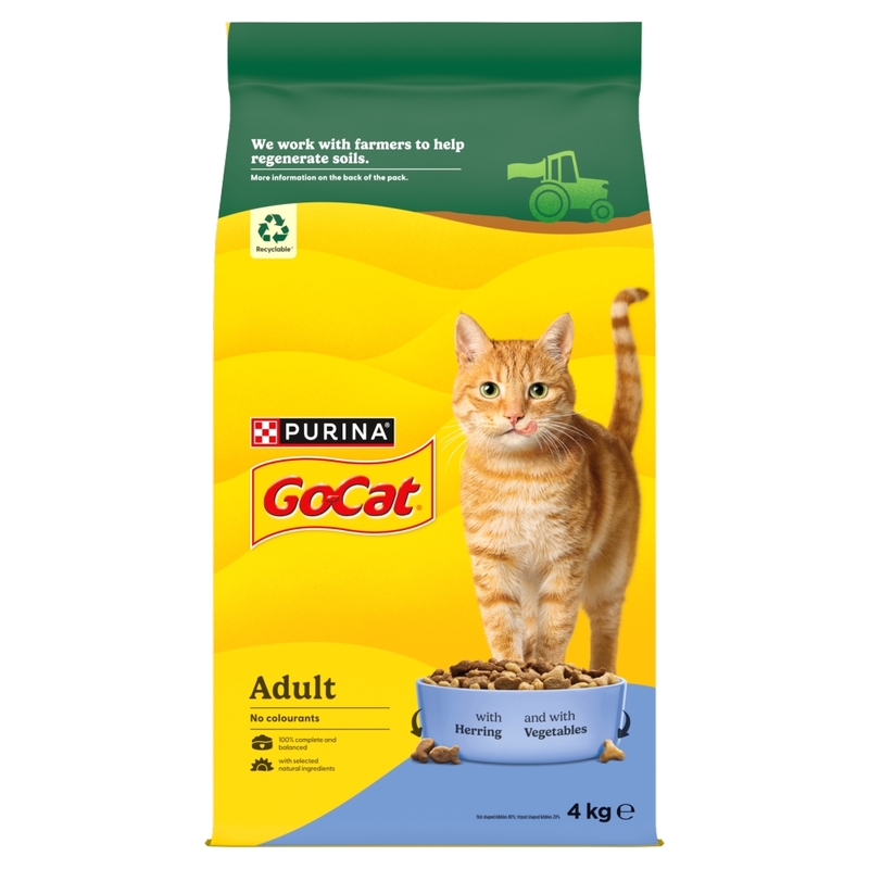 Go-Cat Complete Herring & Vegetables 4kg