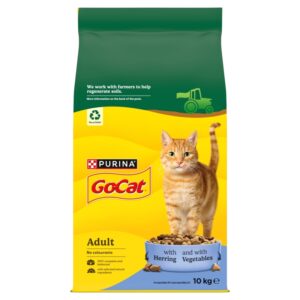 Go-Cat Complete Herring & Vegetables 10kg Click & Collect