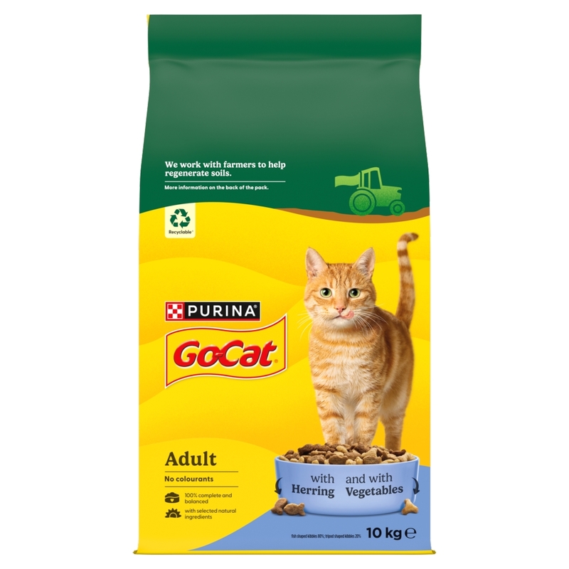 Go-Cat Complete Herring & Vegetables 10kg Click & Collect