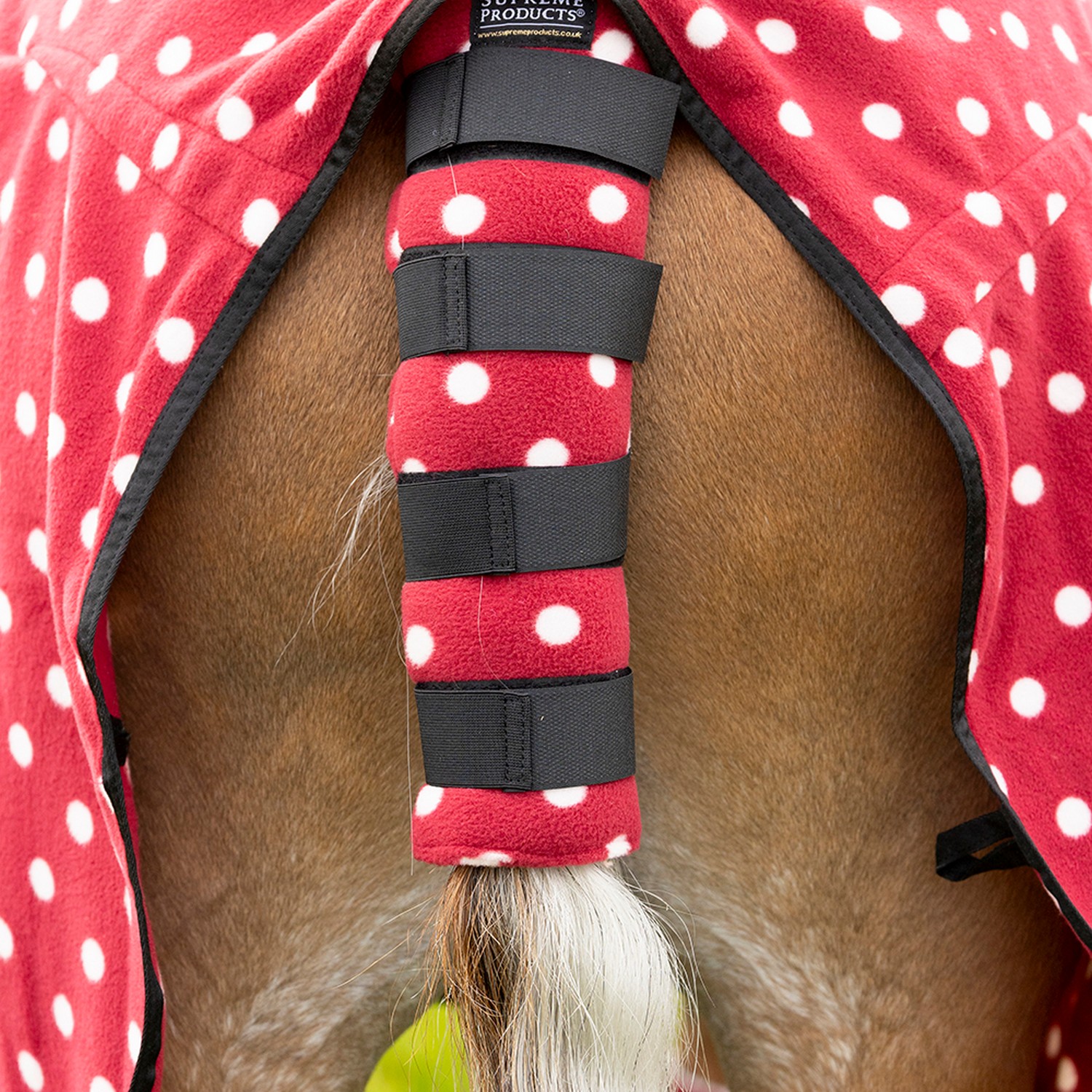 Dotty Fleece Tail Guard by Supreme Products - Image 2