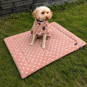 Dotty Fleece Dog Coat by Supreme Products