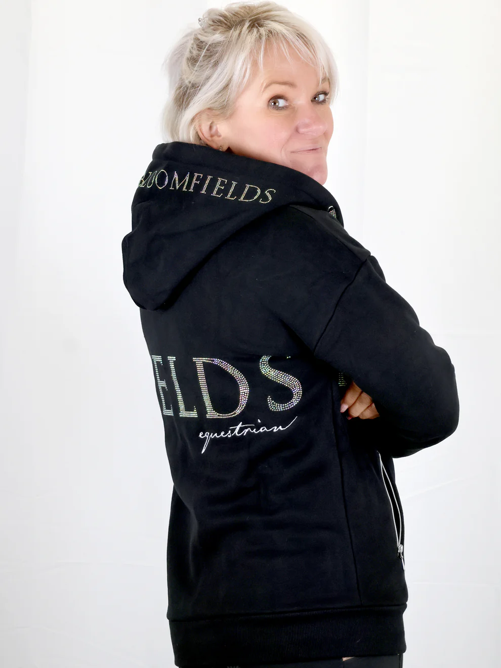 Luna Ladie's Rhinestone Hoodie by Team Bloomfields - Image 5
