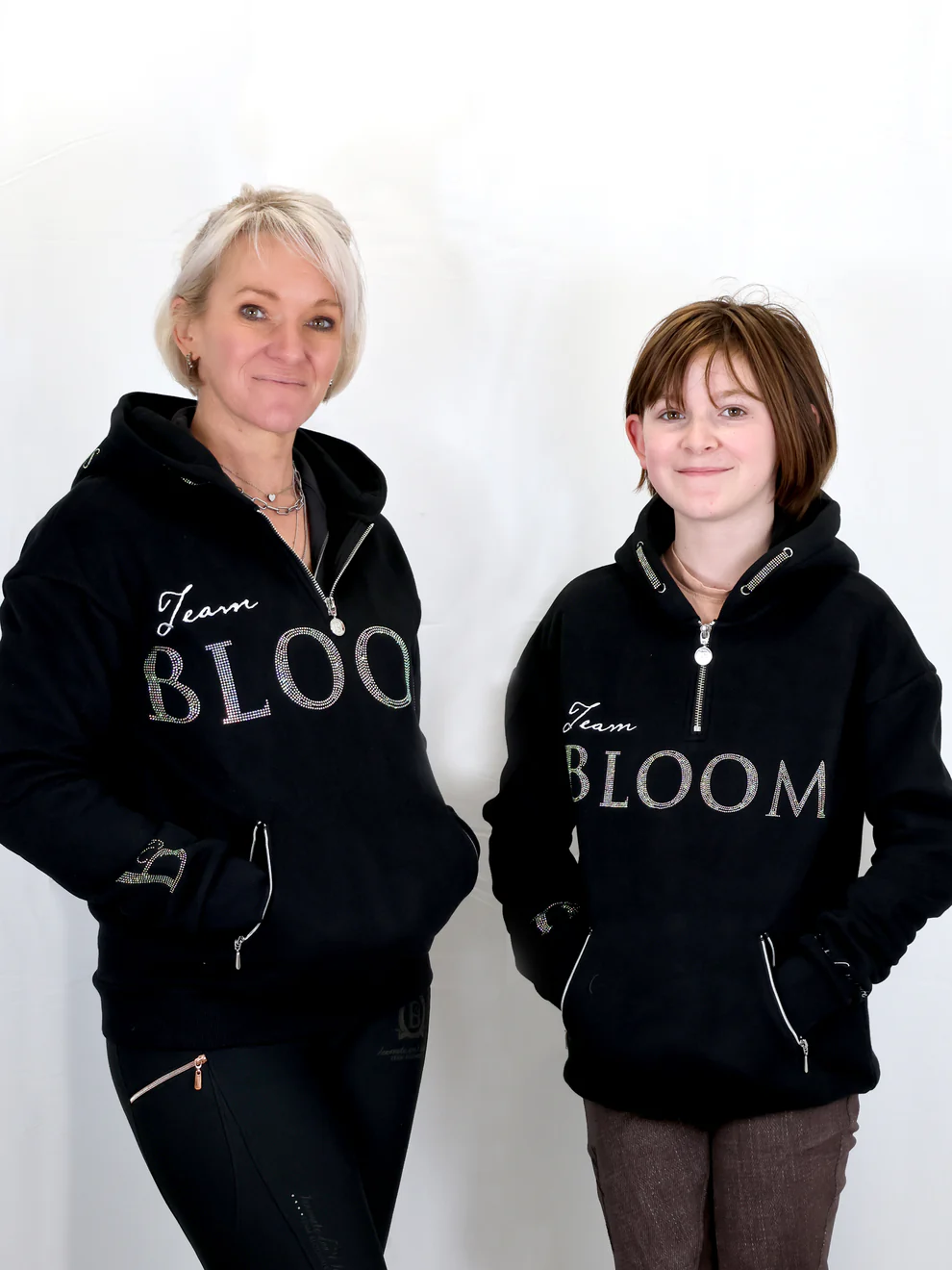 Luna Ladie's Rhinestone Hoodie by Team Bloomfields - Image 6