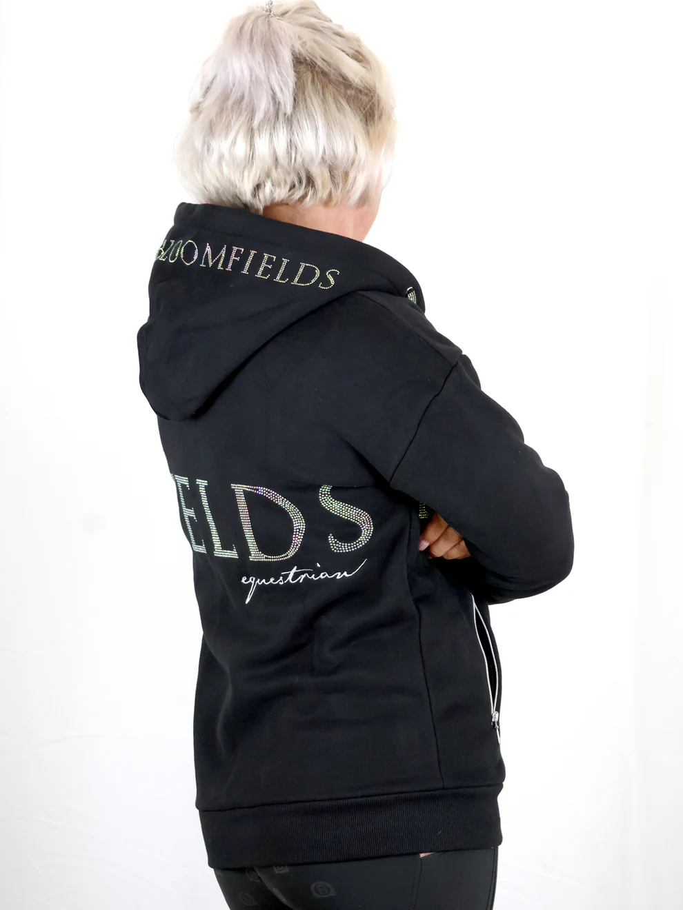 Luna Ladie's Rhinestone Hoodie by Team Bloomfields - Image 4