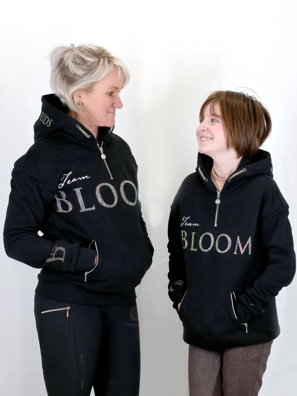Luna Ladie's Rhinestone Hoodie by Team Bloomfields - Image 7